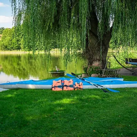 Villa Chopin's Thatch - House And Peninsula Only For Lidzbark Welski