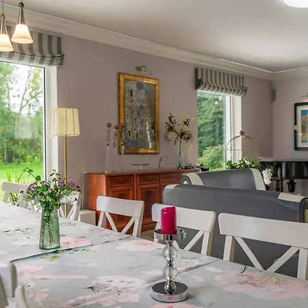 Villa Chopin's Thatch - House And Peninsula Only For Lidzbark Welski